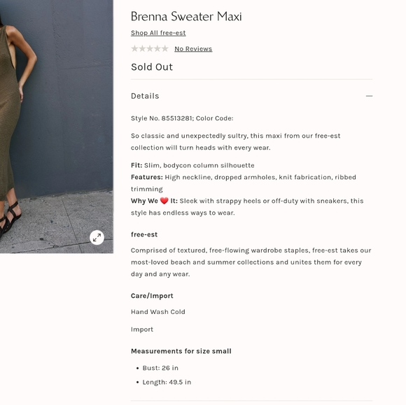 FREE PEOPLE Brenna Sweater Maxi NWT - XL - Picture 7 of 11